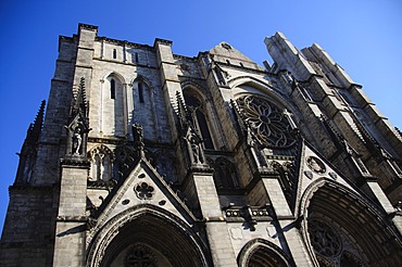 St. John the Divine Cathedral, said to be the world's largest cathedral, Manhattan, New York City, New York, United States of America, North America