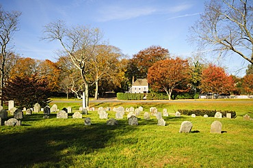 Cemetery, East Hampton, The Hamptons, Long Island, New York State, United States of America, North America