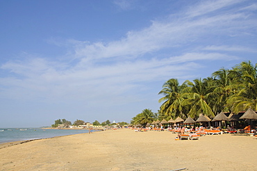 Beach at Saly, Senegal, West Africa, Africa