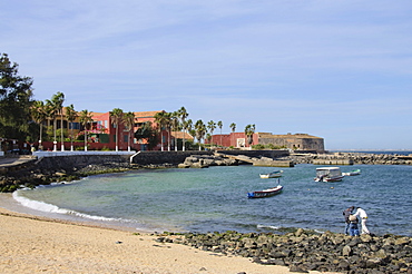 Goree Island famous for its role in slavery, near Dakar, Senegal, West Africa, Africa