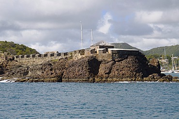 Fort Berkeley, Nelsons Dockyard, Antigua, Leeward Islands, West Indies, Caribbean, Central America