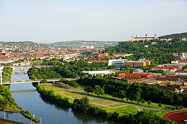 River Main, Wurzburg, Bavaria, Germany, Europe