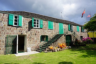 Museum of Nevis History, Charlestown, Nevis, St. Kitts and Nevis, Leeward Islands, West Indies, Caribbean, Central America 