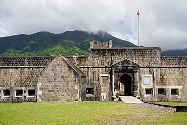 Brimstone Hill Fortress, UNESCO World Heritage Site, St. Kitts, St. Kitts and Nevis, Leeward Islands, West Indies, Caribbean, Central America 