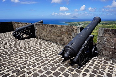 Brimstone Hill Fortress, UNESCO World Heritage Site, St. Kitts, St. Kitts and Nevis, Leeward Islands, West Indies, Caribbean, Central America 