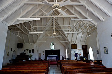 St. Thomas Anglican Church built in 1643, Nevis, St. Kitts and Nevis, Leeward Islands, West Indies, Caribbean, Central America 