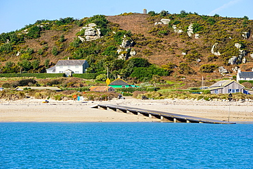 The Bar Quay on Bryher, Isles of Scilly, England, United Kingdom, Europe