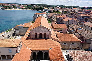 Euphrasian Basilica, UNESCO World Heritage Site, Porec, Istra Peninsula, Croatia, Europe