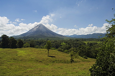 Arenal Volcano from the La Fortuna side, Costa Rica