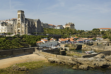 Fishing port, Biarritz, Basque country, Pyrenees-Atlantiques, Aquitaine, France, Europe