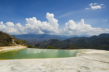 Hot springs, Hierve el Agua, Oaxaca, Mexico, North America