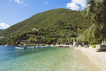 Dessimi beach, Lefkada (Lefkas), Ionian Islands, Greek Islands, Greece, Europe