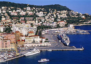 Nice Harbour, Cote d'Azur, France