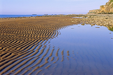 Landing beaches, Le Chaos, Normandy, France