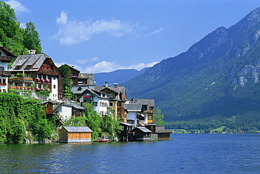 The village of Hallstatt, UNESCO World Heritage Site, Salzkammergut, Austria, Europe