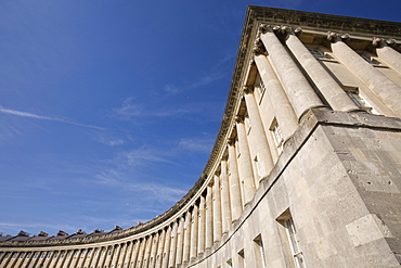 No 1 Royal Crescent, Bath, UNESCO World Heritage Site, Avon, England, United Kingdom, Europe