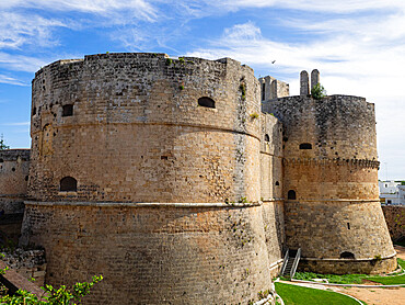 Aragonese Castle, Otranto, Apulia, Puglia, Italy, Europe