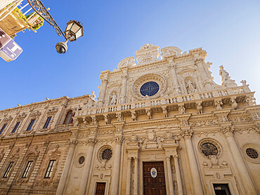 Church of the Holy Cross, Lecce, Puglia, Italy, Europe