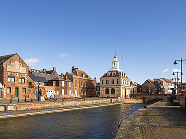 The Custom House, Purfleet Quay, King's Lynn, Norfolk, England, United Kingdom, Europe