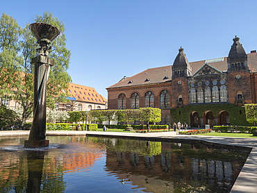 Royal Library Gardens, Copenhagen, Denmark, Scandinavia, Europe