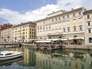 Grand Canal, Trieste, Friuli Venezia Giulia, Italy, Europe