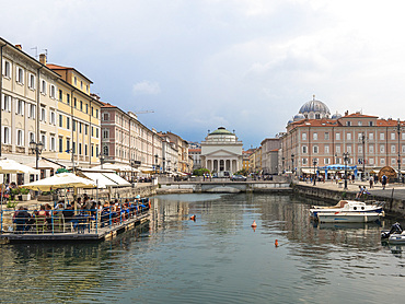 Grand Canal, Trieste, Friuli Venezia Giulia, Italy, Europe