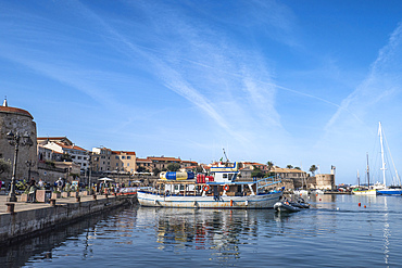 The Marina,, Alghero, Sardinia, Italy, Europe
