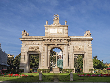 La Puerta del Mar (Gateway to the Sea), Valencia, Spain, Europe