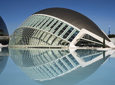 Hemisferic, IMax cinema, City of Arts and Sciences, Valencia, Spain, Europe