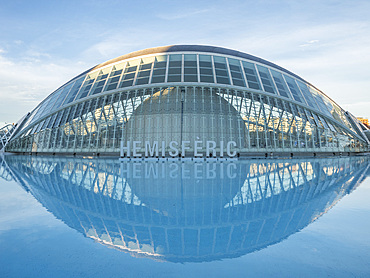 Hemisferic, IMax cinema, City of Arts and Sciences, Valencia, Spain, Europe