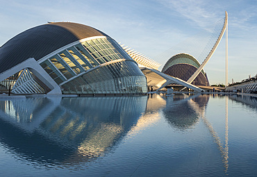 Hemisferic and L'Agora, City of Arts and Sciences, Valencia, Spain, Europe