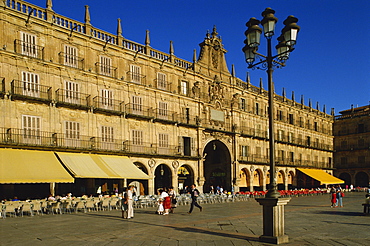 Plaza Mayor, Salamanca, Castile Leon (Castilla Leon), Spain, Europe