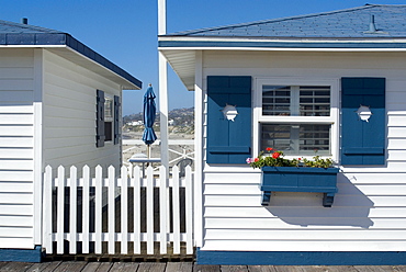 Motel on the pier, Pacific Beach, San Diego, California, United States of America, North America