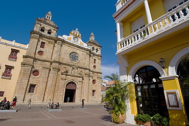 The Walled City (Ciudad Amurallada), UNESCO World Heritage Site, Cartagena, Colombia, South America