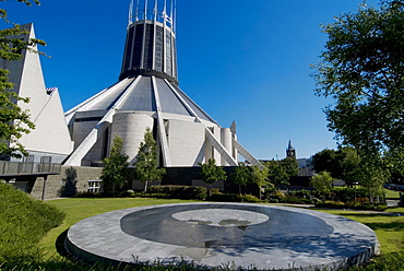 The Catholic Liverpool Metropolitan Cathedral, Liverpool, Merseyside, England, United Kingdom, Europe