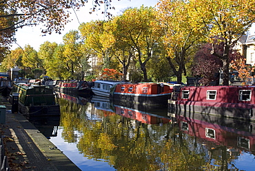 Regent's Canal at Little Venice, London, England, United Kingdom, Europe