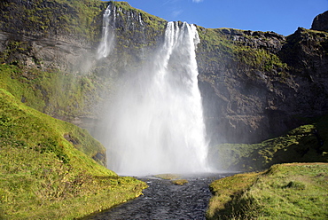 Seljalandsfoss Waterfall, South Iceland, Iceland, Polar Regions