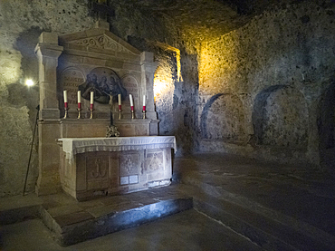 St. Peter's Cemetery Catacombs, Salzburg, Austria, Europe