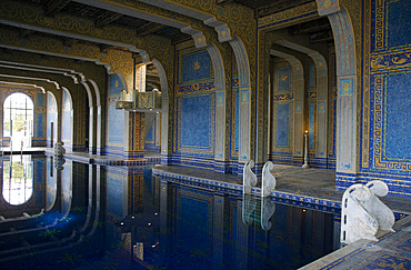 Indoor Venetian pool, Hearst Castle, San Simeon, California, United States of America, North America