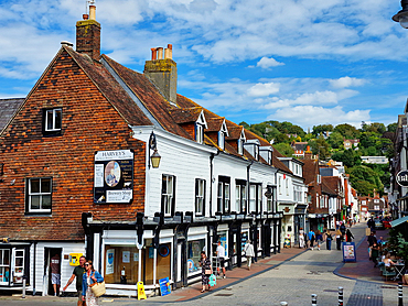 Cliffe High Street, Lewes, East Sussex, England, United Kingdom, Europe