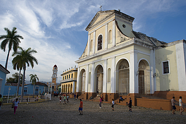 Plaza Mayor, Trinidad, UNESCO World Heritage Site, Sancti Spiritus province, Cuba, West Indies, Caribbean, Central America