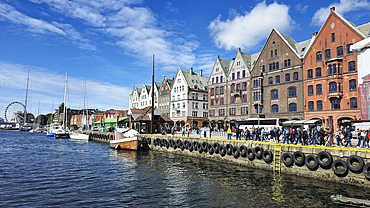 The Bryggen, Bergen, Norway, Scandinavia, Europe