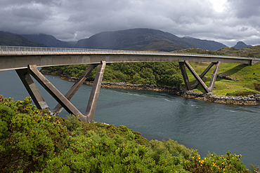 Kylesku Bridge, Sutherland, Highlands, Scotland, United Kingdom, Europe