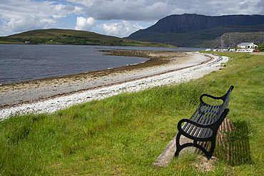 Ullapool to Lochinver scenery, Highlands, Scotland, United Kingdom, Europe