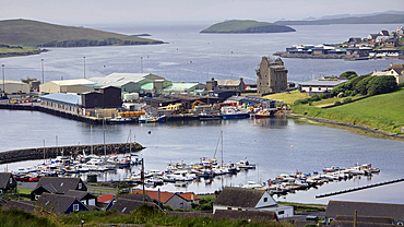 Scalloway Castle, Mainland, Shetland, Scotland, United Kingdom, Europe