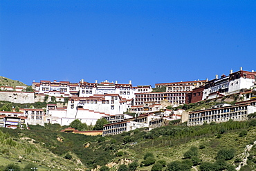 Ganden Monastery, near Lhasa, Tibet, China, Asia