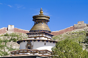 Kumbum, Gyantse, Tibet, China, Asia