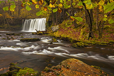 Scwd Ddwil, near Pontneddfechan, Ystradfellte, Brecon Beacons National Park, Powys, Wales, United Kingdom, Europe