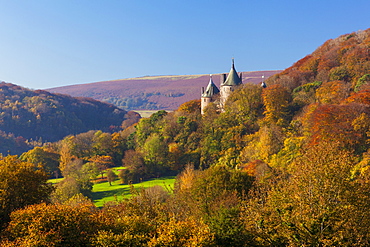 Castell Coch (Castle Coch) (The Red Castle), Tongwynlais, Cardiff, Wales, United Kingdom, Europe