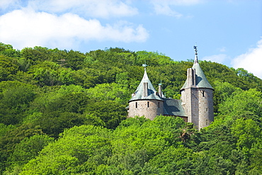 Castle Coch (Castell Coch) (The Red Castle), Tongwynlais, Cardiff, Wales, United Kingdom, Europe